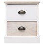 Nachttische 2 Stk. Paulownia-Holz naturweiß 38x28x45cm von vidaXL, Nachttische - Ref: Foro24-284057, Preis: 96,78 €, Rabatt: %