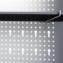 Industrie-Wandwerkzeugschrank aus grauem und schwarzem Metall von vidaXL, Werkzeugschränke - Ref: Foro24-145354, Preis: 78,89...