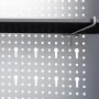 Industrie-Wandwerkzeugschrank aus grauem und schwarzem Metall von vidaXL, Werkzeugschränke - Ref: Foro24-145354, Preis: 74,83...
