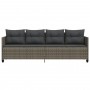 Liege mit grauen synthetischen Rattankissen von , Liegen - Ref: Foro24-368328, Preis: 182,77 €, Rabatt: %