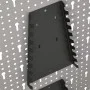 Tableros de clavijas para pared 4 unidades acero 40x58 cm de vidaXL, Organización y almacenamiento de herramientas - Ref: For...