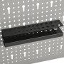 Tableros de clavijas para pared 4 unidades acero 40x58 cm