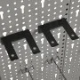 Tableros de clavijas para pared 4 unidades acero 40x58 cm de vidaXL, Organización y almacenamiento de herramientas - Ref: For...