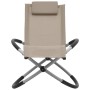 Kinderliege aus taupegrauem Stahl von vidaXL, Liegen - Ref: Foro24-47795, Preis: 77,80 €, Rabatt: %