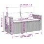 7-piece garden sofa set with gray PE rattan cushions by , Garden sets - Ref: Foro24-3226865, Price: 424,30 €, Discount: %