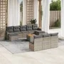 11-piece garden sofa set and gray synthetic rattan cushions by , Modular outdoor sofas - Ref: Foro24-3224772, Price: 576,58 €...