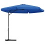 Gartenschirm mit himmelblauem Stahlmast 300 cm von vidaXL, Sonnenschirme - Ref: Foro24-47319, Preis: 110,94 €, Rabatt: %