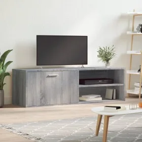Sonoma gray engineered wood TV cabinet 120x34x37 cm by , TV Furniture - Ref: Foro24-833549, Price: 55,15 €, Discount: %
