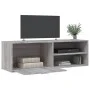 Sonoma grauer TV-Schrank aus Holzwerkstoff, 120 x 34 x 37 cm von , TV-Möbel - Ref: Foro24-833549, Preis: 54,97 €, Rabatt: %