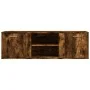 TV-Schrank aus geräuchertem Eichenholzwerkstoff, 120 x 34 x 37 cm von , TV-Möbel - Ref: Foro24-833556, Preis: 63,00 €, Rabatt: %