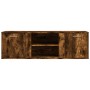 TV-Schrank aus geräuchertem Eichenholzwerkstoff, 120 x 34 x 37 cm von , TV-Möbel - Ref: Foro24-833556, Preis: 63,98 €, Rabatt: %