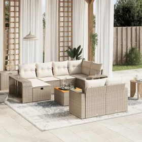 11-piece garden sofa set with beige synthetic rattan cushions by , Garden sets - Ref: Foro24-3266258, Price: 666,25 €, Discou...