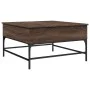 Couchtisch aus eichenbraunem Holzwerkstoff, 80 x 80 x 45 cm von , Couchtisch - Ref: Foro24-845405, Preis: 85,52 €, Rabatt: %