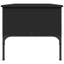 Mesa de centro madera de ingeniería y metal negro 100x50x45 cm de , Mesas de centro - Ref: Foro24-845411, Precio: 66,37 €, De...