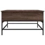 Oak brown engineered wood coffee table 80x80x45 cm by , Coffee table - Ref: Foro24-845405, Price: 85,52 €, Discount: %
