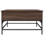 Mesa de centro madera de ingeniería marrón roble 80x80x45 cm de , Mesas de centro - Ref: Foro24-845405, Precio: 86,33 €, Desc...