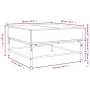 Couchtisch aus eichenbraunem Holzwerkstoff, 80 x 80 x 45 cm von , Couchtisch - Ref: Foro24-845405, Preis: 85,52 €, Rabatt: %