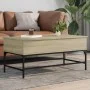 Couchtisch aus technischem Holz und Metall, Sonoma-Eiche, 100 x 50 x 45 cm von , Couchtisch - Ref: Foro24-845397, Preis: 66,5...