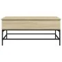 Couchtisch aus technischem Holz und Metall, Sonoma-Eiche, 100 x 50 x 45 cm von , Couchtisch - Ref: Foro24-845397, Preis: 66,5...