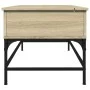 Couchtisch aus technischem Holz und Metall, Sonoma-Eiche, 100 x 50 x 45 cm von , Couchtisch - Ref: Foro24-845397, Preis: 66,5...