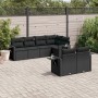 7-piece garden dining set and black synthetic rattan cushions by , Garden sets - Ref: Foro24-3220404, Price: 481,50 €, Discou...
