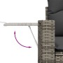8-piece garden sofa set and gray synthetic rattan cushions by , Garden sets - Ref: Foro24-3220419, Price: 534,94 €, Discount: %