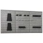 Pegboards for wall 3 units steel 40x58 cm by vidaXL, Tool Organization and Storage - Ref: Foro24-145351, Price: 62,73 €, Disc...