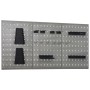 Stecktafeln für Wand 3 Einheiten Stahl 40x58 cm von vidaXL, Werkzeugorganisation und -lagerung - Ref: Foro24-145351, Preis: 5...