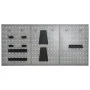 Pegboards for wall 3 units steel 40x58 cm by vidaXL, Tool Organization and Storage - Ref: Foro24-145351, Price: 62,73 €, Disc...