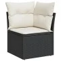 Garden sofa set 10 pieces with black synthetic rattan cushions by , Garden sets - Ref: Foro24-3220605, Price: 584,48 €, Disco...