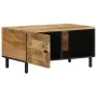 Mesa de centro de madera maciza de mango 80x50x40 cm de , Mesas de centro - Ref: Foro24-356895, Precio: 72,06 €, Descuento: %