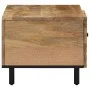 Mesa de centro de madera maciza de mango 80x50x40 cm de , Mesas de centro - Ref: Foro24-356895, Precio: 72,06 €, Descuento: %