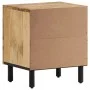 Bedside tables 2 pcs solid mango wood 40x33x46 cm by , Nightstands - Ref: Foro24-356888, Price: 86,77 €, Discount: %