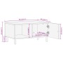 Couchtisch aus massivem Mangoholz, 80 x 50 x 40 cm von , Couchtisch - Ref: Foro24-356895, Preis: 72,79 €, Rabatt: %