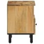 Mesita de noche de madera maciza de mango 40x33x46 cm de , Mesitas de noche - Ref: Foro24-356897, Precio: 57,03 €, Descuento: %