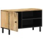 TV-Schrank aus massivem Mangoholz, 80 x 31 x 46 cm von , TV-Möbel - Ref: Foro24-356906, Preis: 66,88 €, Rabatt: %