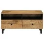Solid mango wood coffee table 80x54x40 cm by , Coffee table - Ref: Foro24-356904, Price: 95,32 €, Discount: %