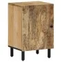 Mueble de baño madera maciza de mango 38x33x58 cm de , Tocadores de baño - Ref: Foro24-356912, Precio: 50,57 €, Descuento: %