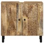 Bathroom sink cabinet solid mango wood 62x33x58 cm by , bathroom vanities - Ref: Foro24-356910, Price: 103,41 €, Discount: %