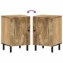 Mueble de baño madera maciza de mango 38x33x58 cm de , Tocadores de baño - Ref: Foro24-356912, Precio: 50,57 €, Descuento: %