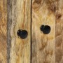 Bathroom sink cabinet solid mango wood 62x33x58 cm by , bathroom vanities - Ref: Foro24-356910, Price: 103,41 €, Discount: %
