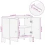 Badezimmer-Waschbeckenschrank aus massivem Mangoholz, 62 x 33 x 58 cm von , Badezimmerwaschtische - Ref: Foro24-356910, Preis...