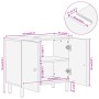 Bathroom sink cabinet solid mango wood 62x33x58 cm by , bathroom vanities - Ref: Foro24-356910, Price: 103,41 €, Discount: %
