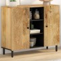 Beistellschrank aus massivem Mangoholz, 90 x 33 x 75 cm von , Sideboards - Ref: Foro24-356919, Preis: 199,00 €, Rabatt: %