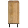 Beistellschrank aus massivem Mangoholz, 90 x 33 x 75 cm von , Sideboards - Ref: Foro24-356919, Preis: 199,00 €, Rabatt: %
