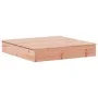 Douglas solid wood sandbox with lid 111x111x19.5 cm by , sandboxes - Ref: Foro24-832609, Price: 93,44 €, Discount: %