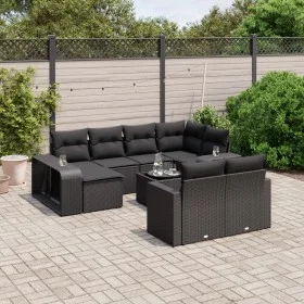 11-piece garden sofa set and black synthetic rattan cushions by , Modular outdoor sofas - Ref: Foro24-3261295, Price: 630,42 ...