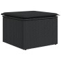 Gartensofa-Set 10-teilig mit schwarzen synthetischen Rattankissen von , Gartensets - Ref: Foro24-3228895, Preis: 554,91 €, Ra...