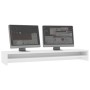 Bildschirmhalterung aus weißem Sperrholz, 100 x 24 x 13 cm von vidaXL, Monitor- und TV-Ständer - Ref: Foro24-800333, Preis: 4...
