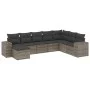 8-piece garden sofa set and gray synthetic rattan cushions by , Garden sets - Ref: Foro24-3222959, Price: 496,85 €, Discount: %